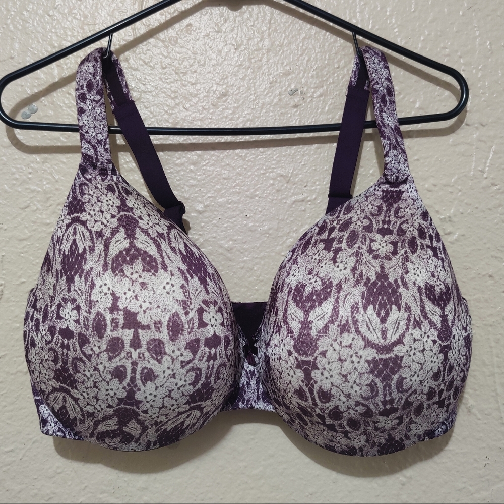 Catherine's Intimates Faux Lace Bra - 42DD